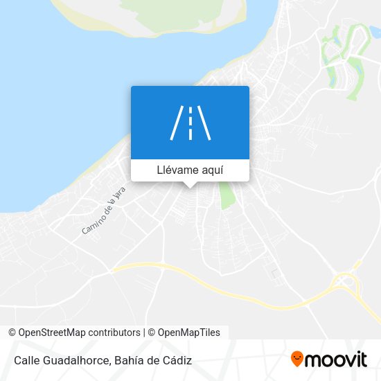 Mapa Calle Guadalhorce
