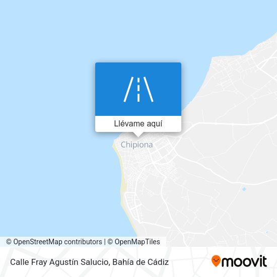 Mapa Calle Fray Agustín Salucio
