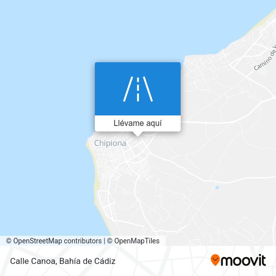 Mapa Calle Canoa