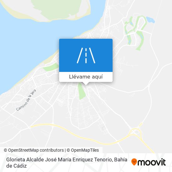 Mapa Glorieta Alcalde José María Enríquez Tenorio