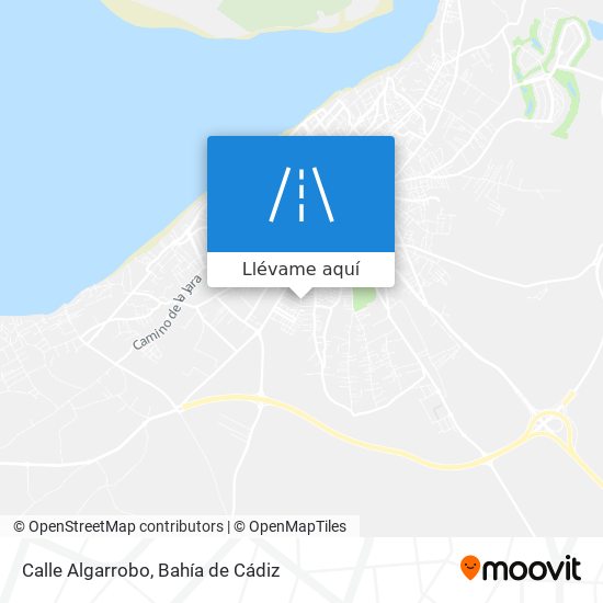 Mapa Calle Algarrobo