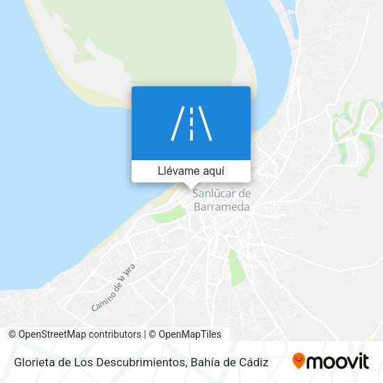 Mapa Glorieta de Los Descubrimientos