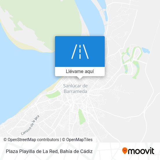 Mapa Plaza Playilla de La Red