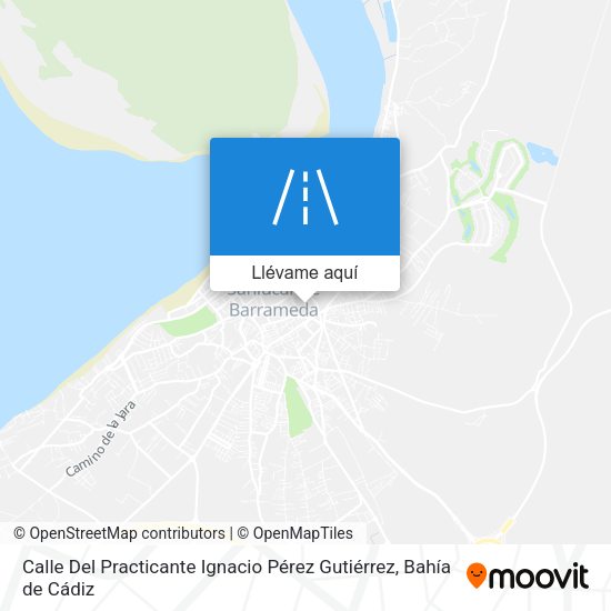 Mapa Calle Del Practicante Ignacio Pérez Gutiérrez