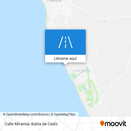 Mapa Calle Miramar