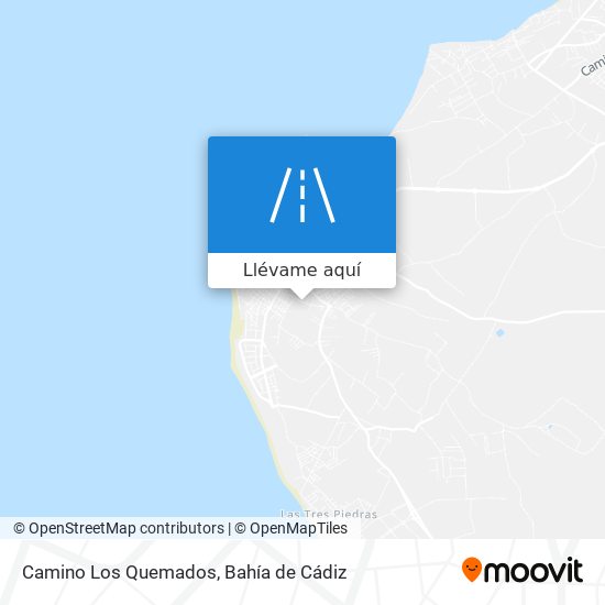 Mapa Camino Los Quemados