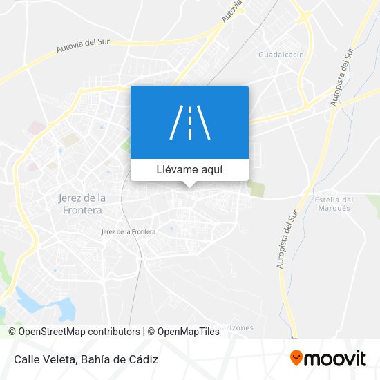 Mapa Calle Veleta