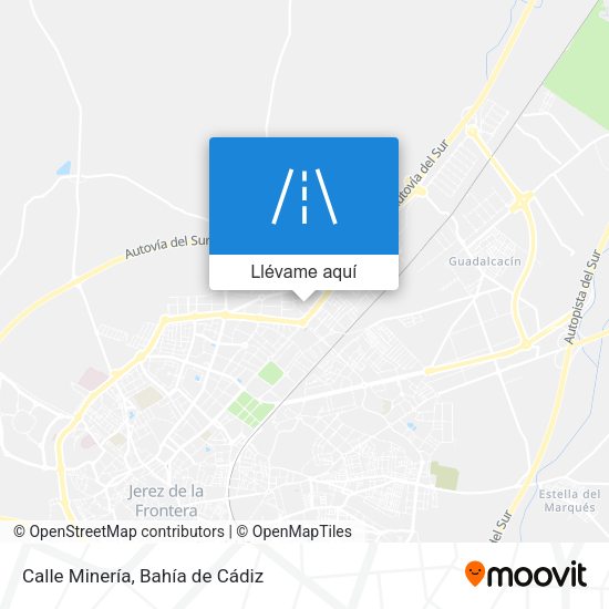 Mapa Calle Minería