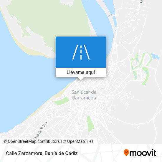 Mapa Calle Zarzamora