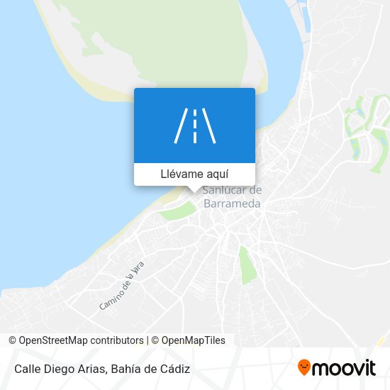 Mapa Calle Diego Arias
