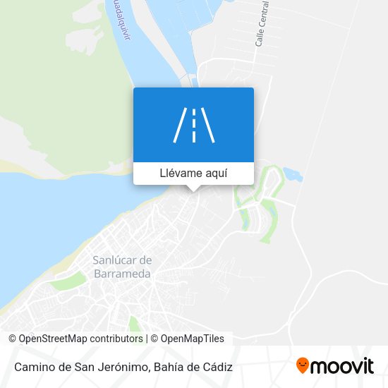 Mapa Camino de San Jerónimo