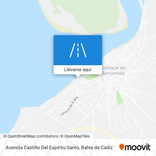 Mapa Avenida Castillo Del Espíritu Santo