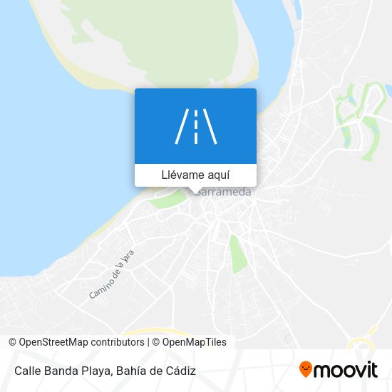 Mapa Calle Banda Playa