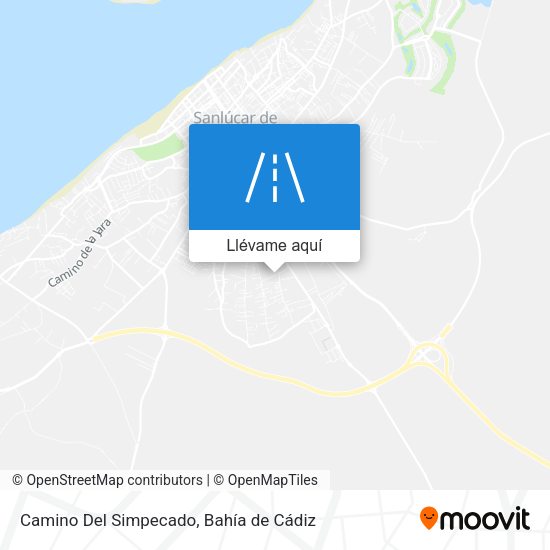 Mapa Camino Del Simpecado