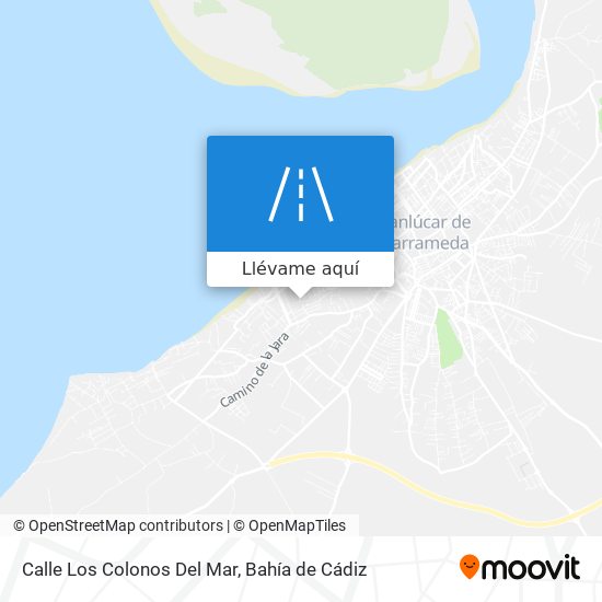 Mapa Calle Los Colonos Del Mar
