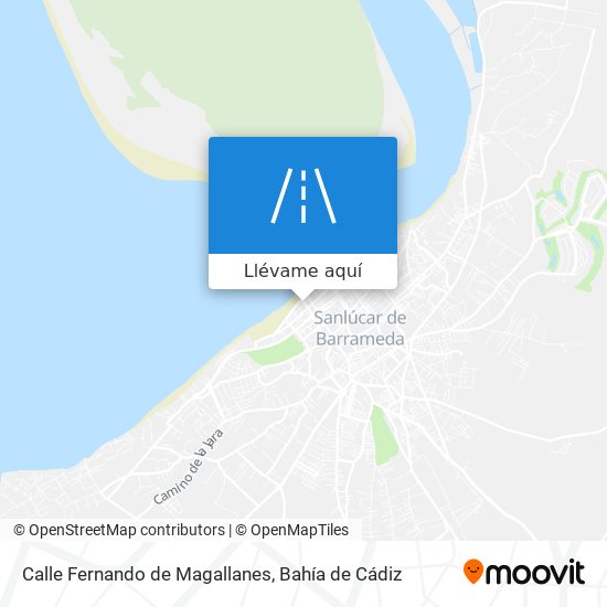 Mapa Calle Fernando de Magallanes