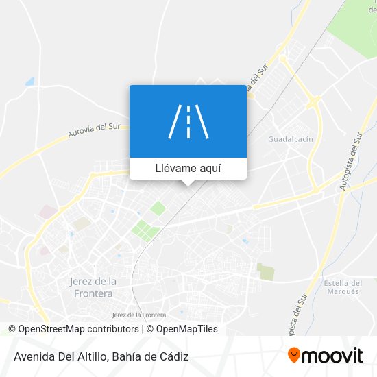 Mapa Avenida Del Altillo