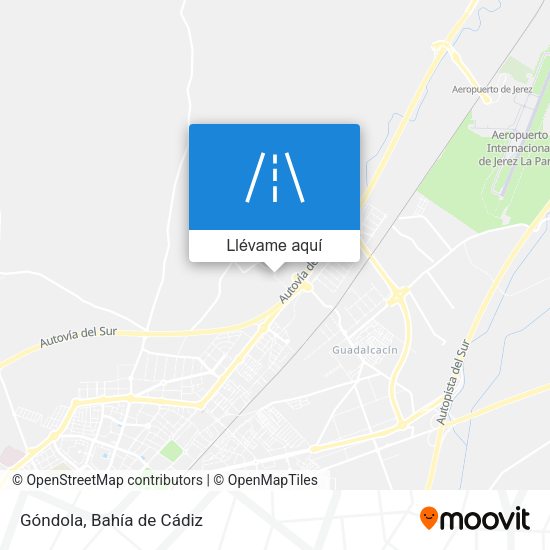 Mapa Góndola