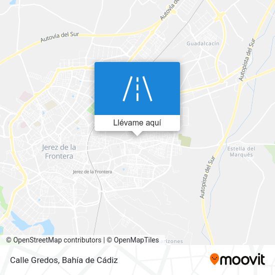 Mapa Calle Gredos