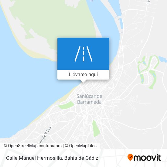 Mapa Calle Manuel Hermosilla