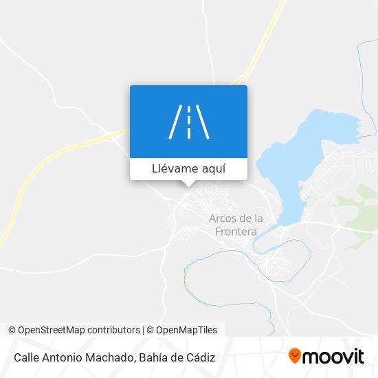 Mapa Calle Antonio Machado