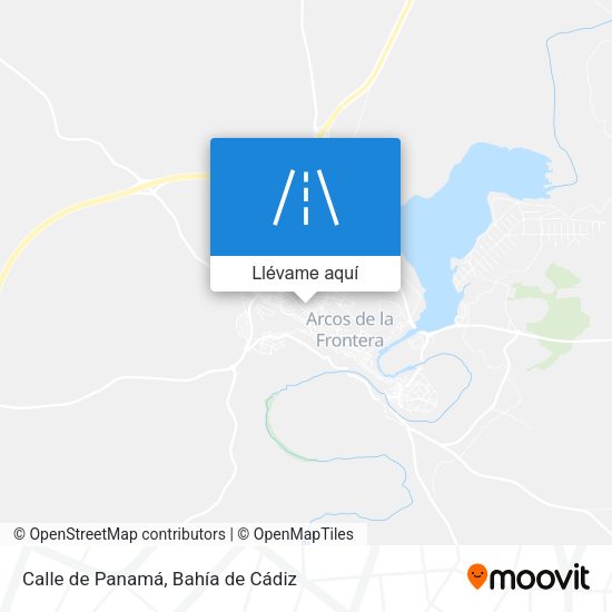 Mapa Calle de Panamá