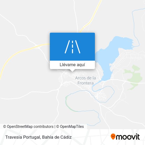 Mapa Travesía Portugal