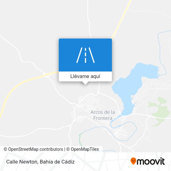 Mapa Calle Newton