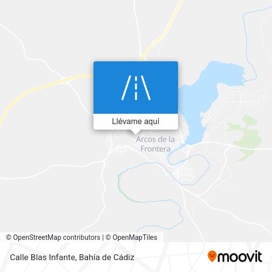 Mapa Calle Blas Infante