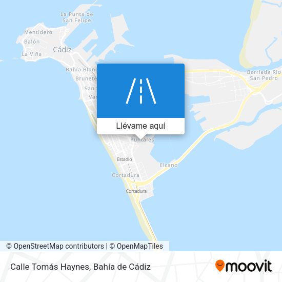 Mapa Calle Tomás Haynes