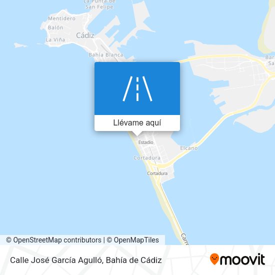 Mapa Calle José García Agulló