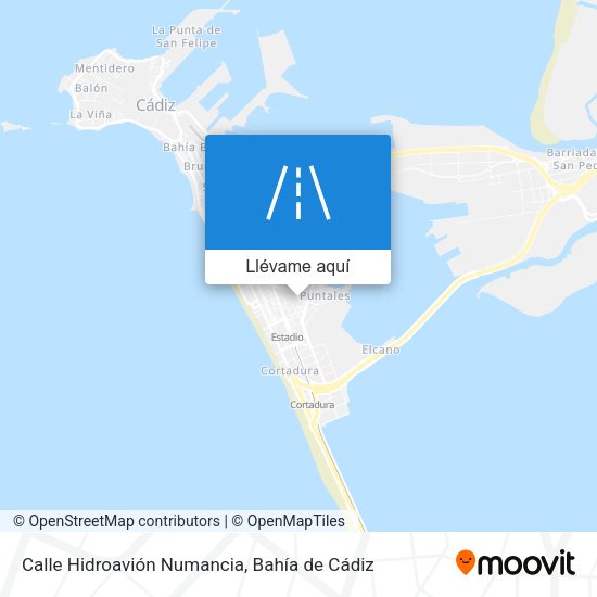 Mapa Calle Hidroavión Numancia