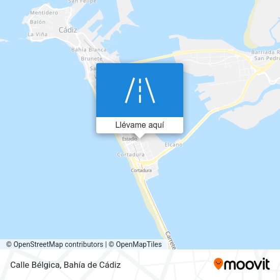 Mapa Calle Bélgica