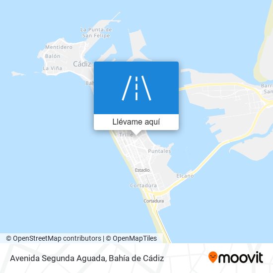 Mapa Avenida Segunda Aguada