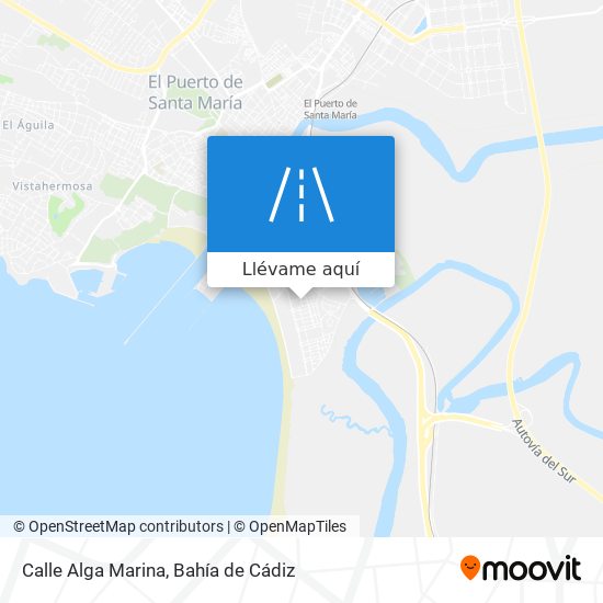 Mapa Calle Alga Marina