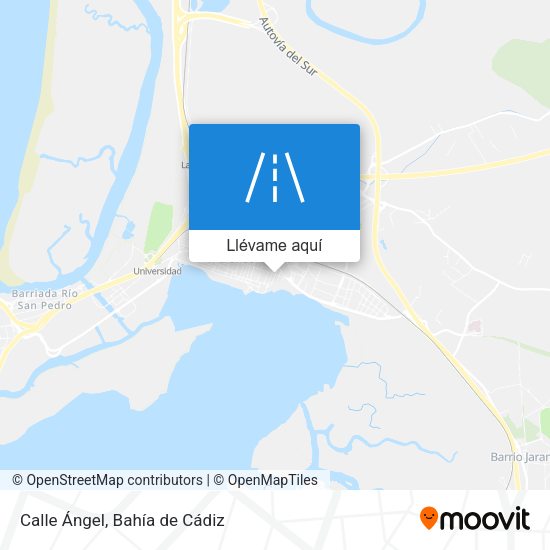 Mapa Calle Ángel