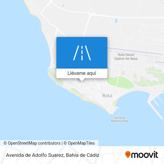 Mapa Avenida de Adolfo Suarez
