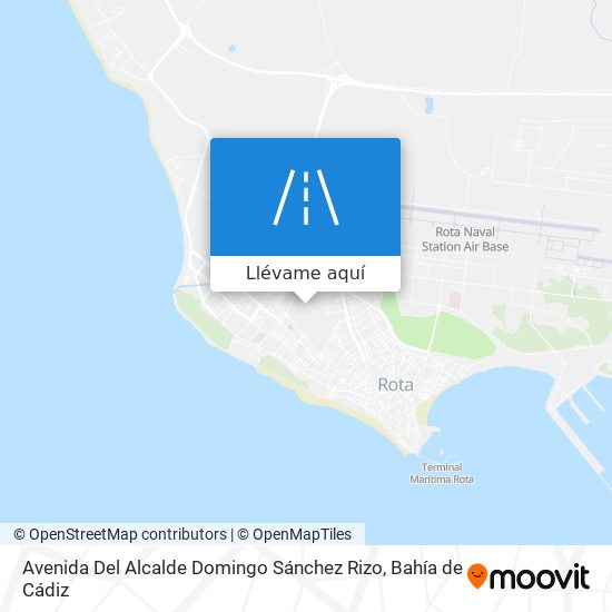 Mapa Avenida Del Alcalde Domingo Sánchez Rizo