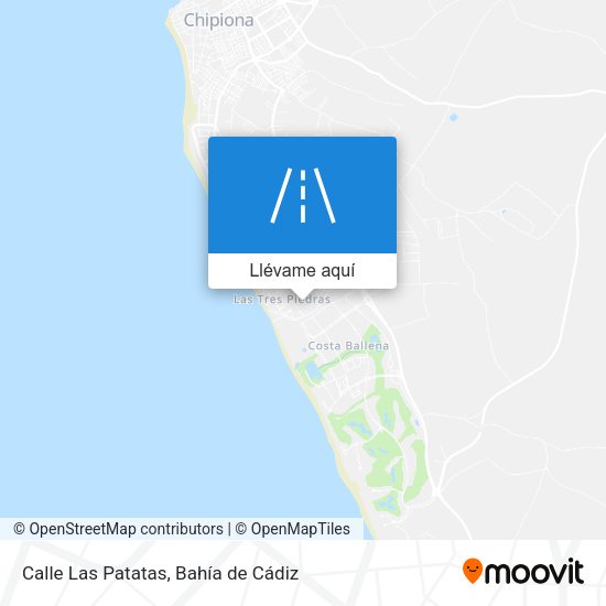 Mapa Calle Las Patatas
