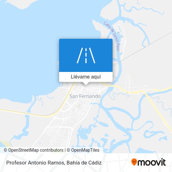 Mapa Profesor Antonio Ramos