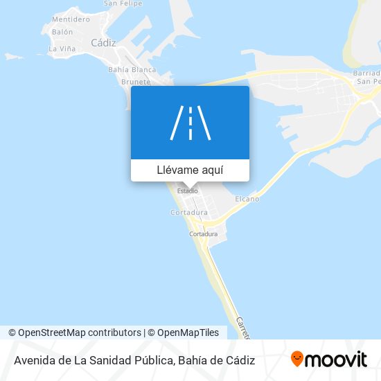 Mapa Avenida de La Sanidad Pública