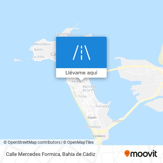 Mapa Calle Mercedes Formica