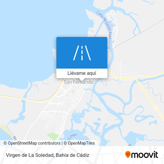 Mapa Virgen de La Soledad