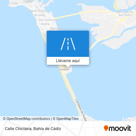 Mapa Calle Chiclana