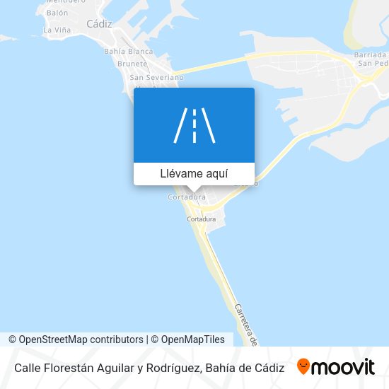 Mapa Calle Florestán Aguilar y Rodríguez