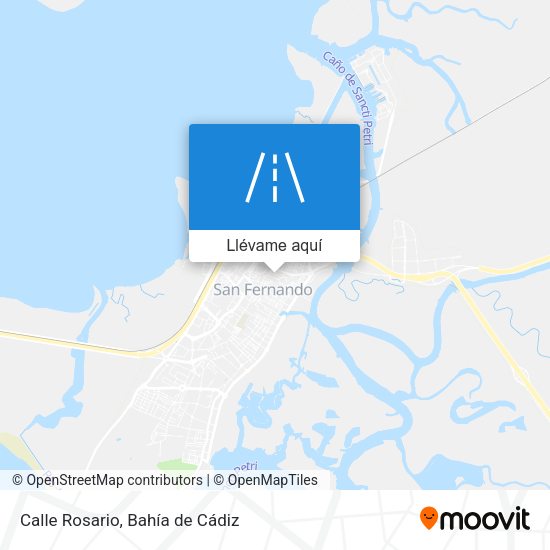 Mapa Calle Rosario
