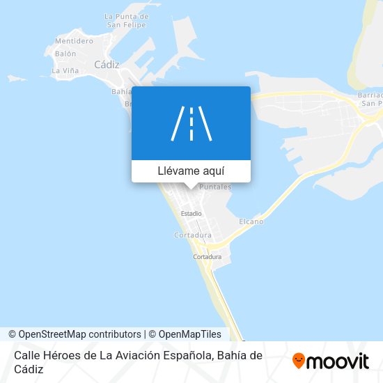 Mapa Calle Héroes de La Aviación Española