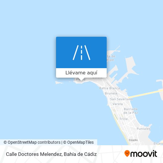 Mapa Calle Doctores Melendez