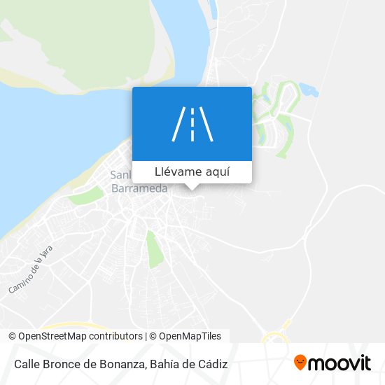 Mapa Calle Bronce de Bonanza