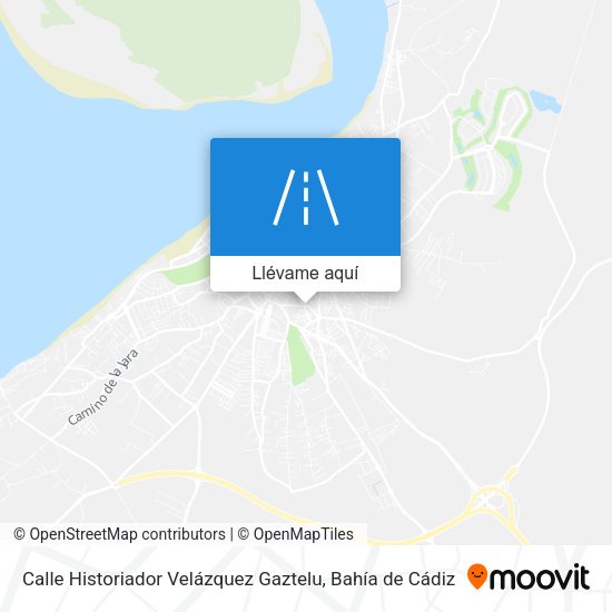 Mapa Calle Historiador Velázquez Gaztelu